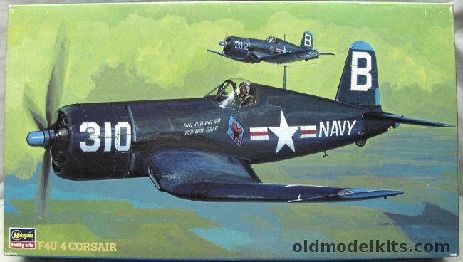 Hasegawa 1/48 Vought F4U-4 Corsair - US Navy VF-193 Ghostriders or VMF 323 (USMC) Deathrattlers (F4U4), JT25 plastic model kit